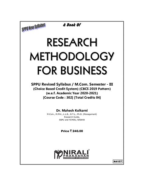 research methodology  business