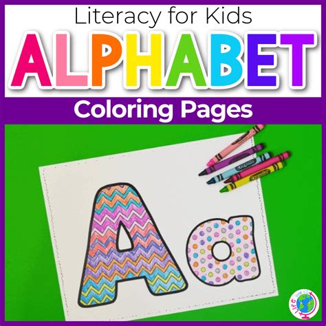 printable alphabet coloring pages  preschoolers