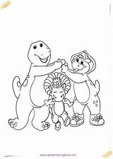 Barney Coloring Pages Pdf Printable Friends sketch template