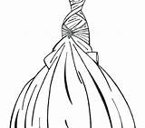 Coloring Pages Dresses Dress Barbie Pretty Prom Wedding Dressed Getting Getcolorings Color Getdrawings Colorings sketch template