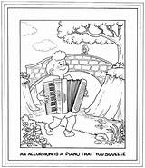 Accordion Symphony Bay Area Little Morrie Turner Coloring Book Wee Complements Creators Pals 1999 sketch template