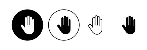 hand icon images browse  stock  vectors  video