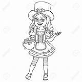 Leprechaun Coloring Girl St Pages Patrick Printable Color Patricks Primarygames Costume Cute Excellent Costumes Girls Getcolorings Pdf Getdrawings Print sketch template