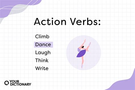 action verb examples yourdictionary