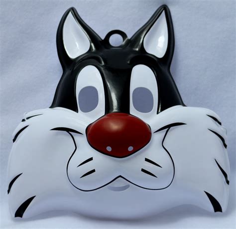 Warner Bros Sylvester Cat Halloween Mask Loony Toons Cartoon Y119 The