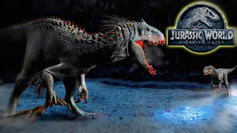 Blue Vs Indoraptor Jurassic World