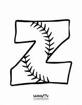 Baseball Alphabet Letters Printable Letter Crafts Activities Kids Print Jr Craft Party Softball Printables Sports Fonts Theme Font Sport Lettering sketch template
