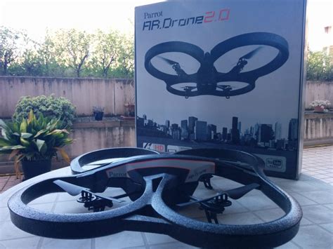 parrot ar drone  quadricottero bluarancione dgpixel techshop