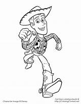 Toy Coloring Story Kids Woody Pages Color Disney Running Printable Print Drawings Clipart Characters Sheets Cowboy Pixar Books Simple Cartoon sketch template