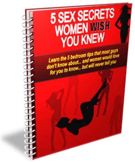 5 sex secrets women wish you knew download ebooks