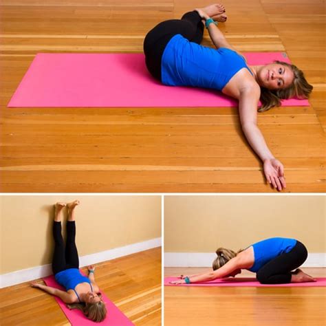 easy  relaxing yoga poses popsugar fitness uk