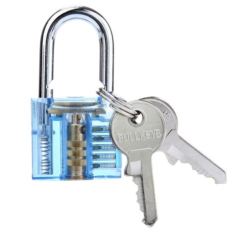 visible cutaway padlock training skill lockblue  locks  home
