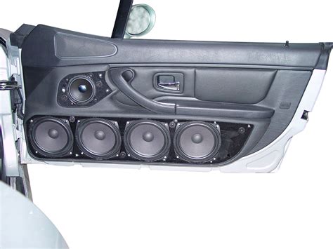 bmw z3 doorboards mit 3 wege soundsystem jehnert sound design automotive