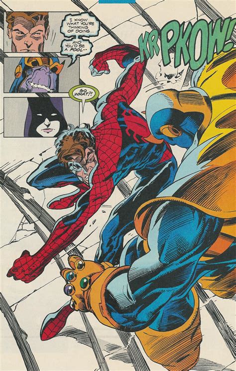 panel of the day 73 splash page sunday spider man crawlspace