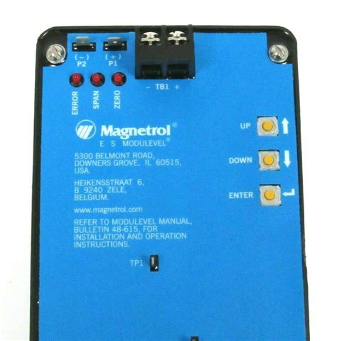 magnetrol    es modulevel control board  sb industrial supply