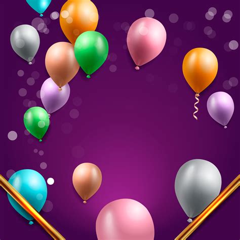 birthday celebration background birthday balloon wallpaper