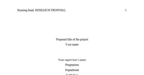 research proposal template apadocx docdroid