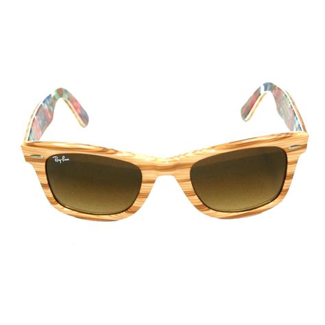 ray ban ray ban original wayfarer sunglasses special series  wood  rb
