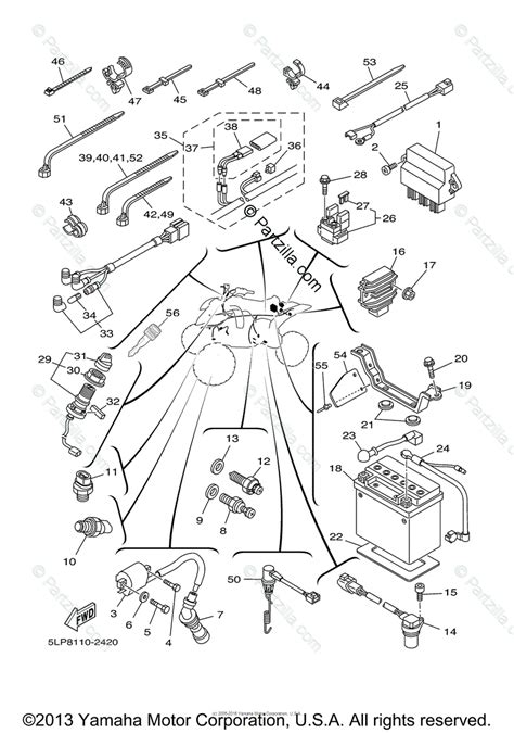diagram  yamaha raptor  wiring diagram mydiagramonline