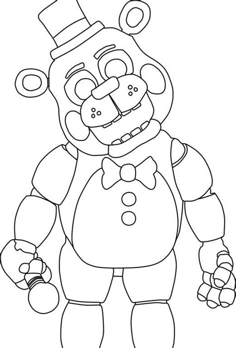 nights  freddy coloring pages  matthew lasagna pinterest