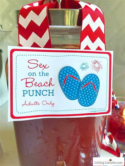Sex On The Beach Drink Tropical Punch Recipe Living Locurto