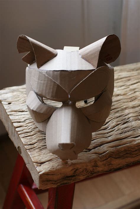 cardboard mask cardboard mask cardboard sculpture cardboard art vrogue