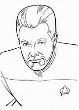 Trek Star Coloring Pages Printable Lively Getdrawings sketch template
