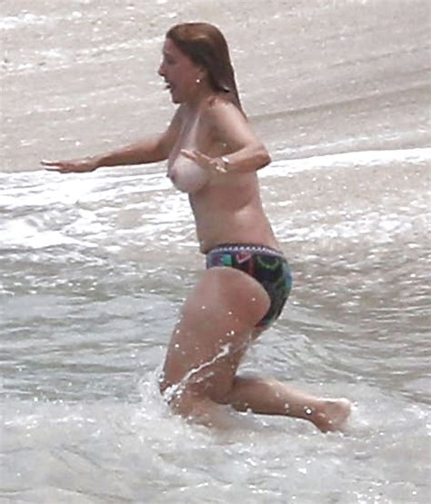 people s court judge marilyn milian topless on a beach