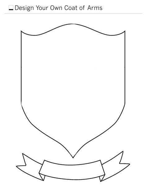 printable design   coat  arms