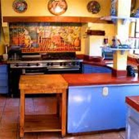 images  mexican kitchens home decor  pinterest mexican colors hacienda