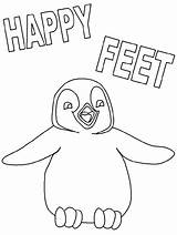 Feet Coloring Happy Pages sketch template