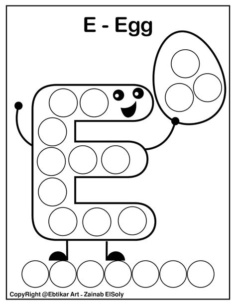 set  abc dot marker coloring pages preschool resources alphabet