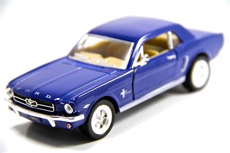 kinsmart   ford mustang diecast model toy car  blue walmartcom