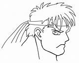 Ryu Sf2 sketch template