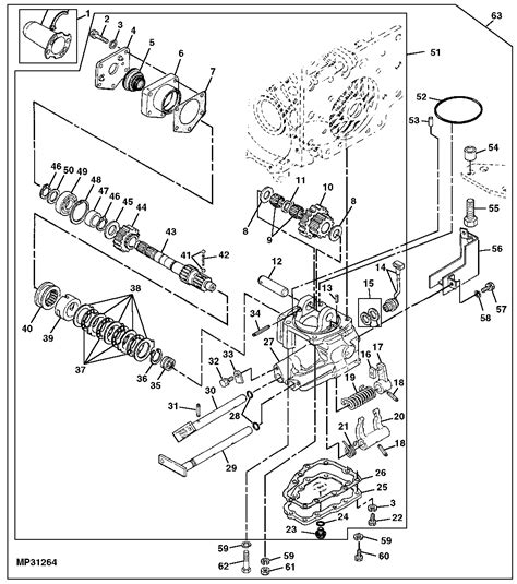 qa john deere  compact tractor problems parts diagram