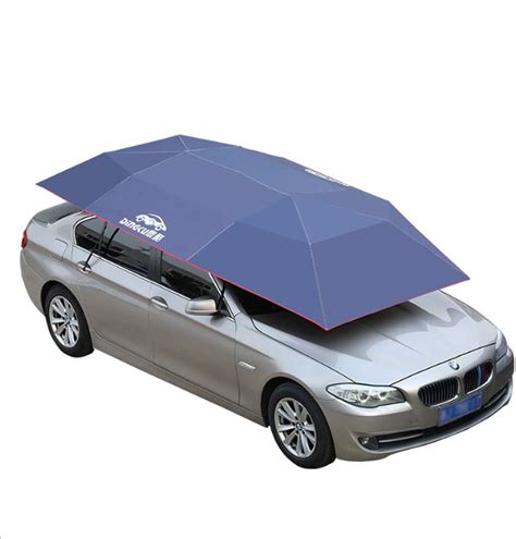 folded car tent fully automatic portable foldable tent car awning movable carports protection