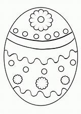 Coloring Easter Pages Egg Detailed Popular Eggs sketch template