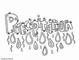 Printable Precipitation Colouring Exclusive Entitlementtrap Classroomdoodles sketch template