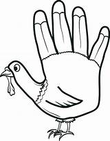 Turkey Coloring Feather Getdrawings sketch template