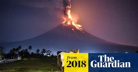 Philippines Volcano Lava Erupts From Mount Mayon As Ash Covers Towns