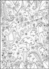 Girl Guides Scout Wagggs Thinking Doodle Toadstool Grow Doodles Scouting Theme sketch template