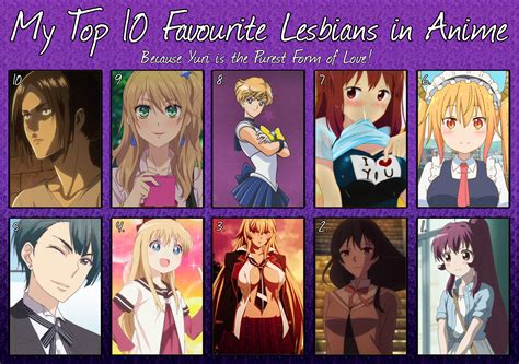 My Top 10 Favourite Lesbians In Anime Shoujoai