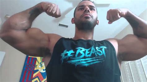 muscle god samson post workout flex  promo youtube