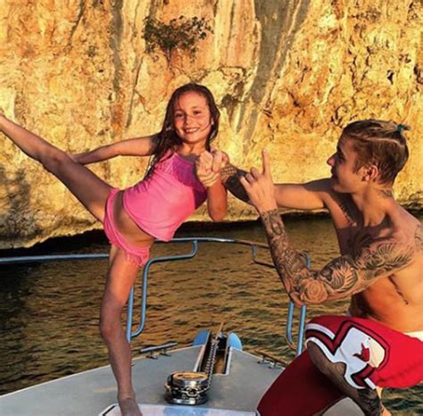 justin bieber sister star unveils secret sexy sibling on