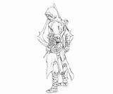 Creed Kenway sketch template