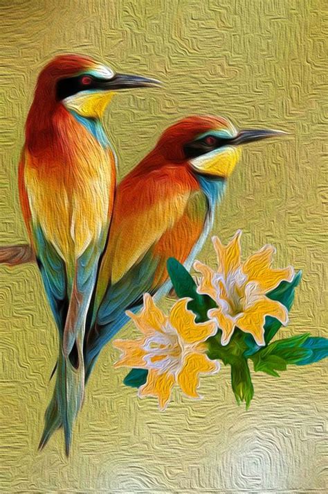 beautiful world photo birds painting bird painting acrylic