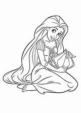 Rapunzel Disney Coloring Pages Tangled Colorear Para Dibujos Printable Drawing Imprimibles Prinzessin Coloringkids Print Malen Girls Von Kids Zahlen Getdrawings sketch template