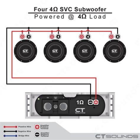 ohm svc subwooferspeakers  rated   ohm   pair  terminals  connecting