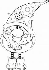 Gnome Ausmalbilder Weihnachten Gnom Dessin Wichtel Coloriage Gnomes Gnomi Imprimer Window Mandala Kolorowanki Dzieci Ausmalbild Gnomos Colorier Noël Tegninger Jule sketch template
