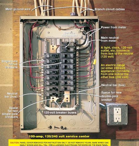 wire   breaker box wiring diagram  schematics